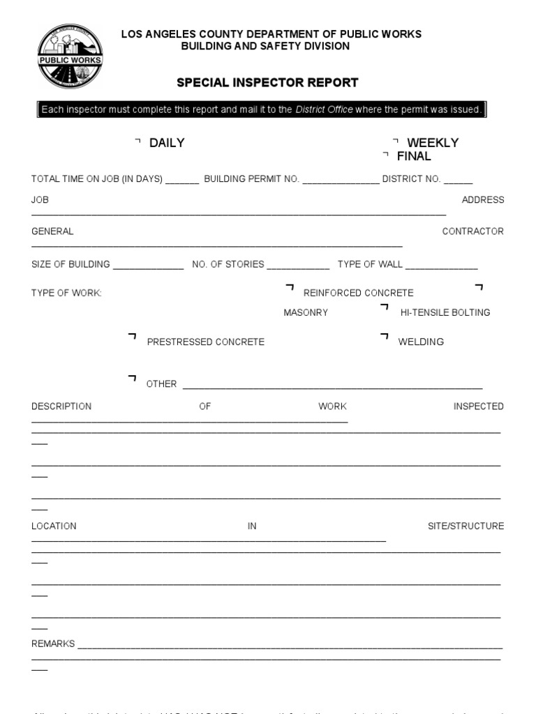 Special Inspector Report | PDF | Computers