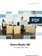 Documentation Commerciale Km190f
