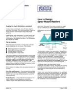 How to Design Spray Headers