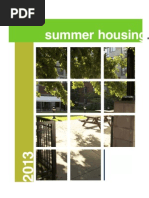 Summer Brochure 2013
