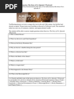 America The Story of Us Episode 3 Westward Worksheet