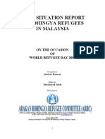 Brief Report on Rohingya in Malaysia 2009