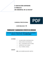 Proyecto Lavanderia Manual e Industrial Original Si