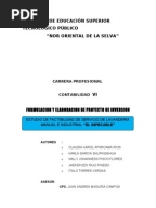 Estudio de Mercado Para Lavanderia