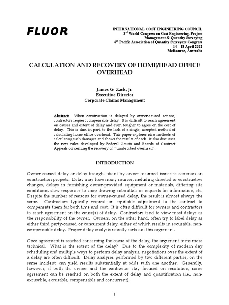 EOT Calculation | PDF
