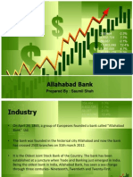 Allahabad Bank: Prepared By: Saumil Shah