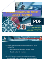 Reapetrechamento Naval: Novos Projectos