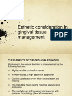 Esthetic Consideration in Gingival Tissue Management