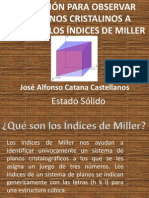 Presentación Indices de Miller