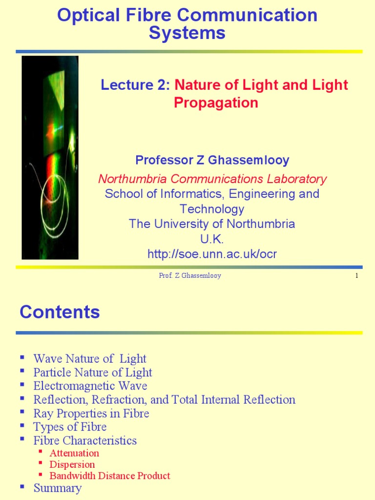 Nature of Light | PDF | Dispersion (Optics) | Electromagnetic Radiation