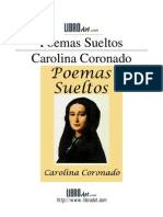 Coronado, Carolina - Poemas Sueltos