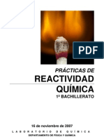 reactividad quimica