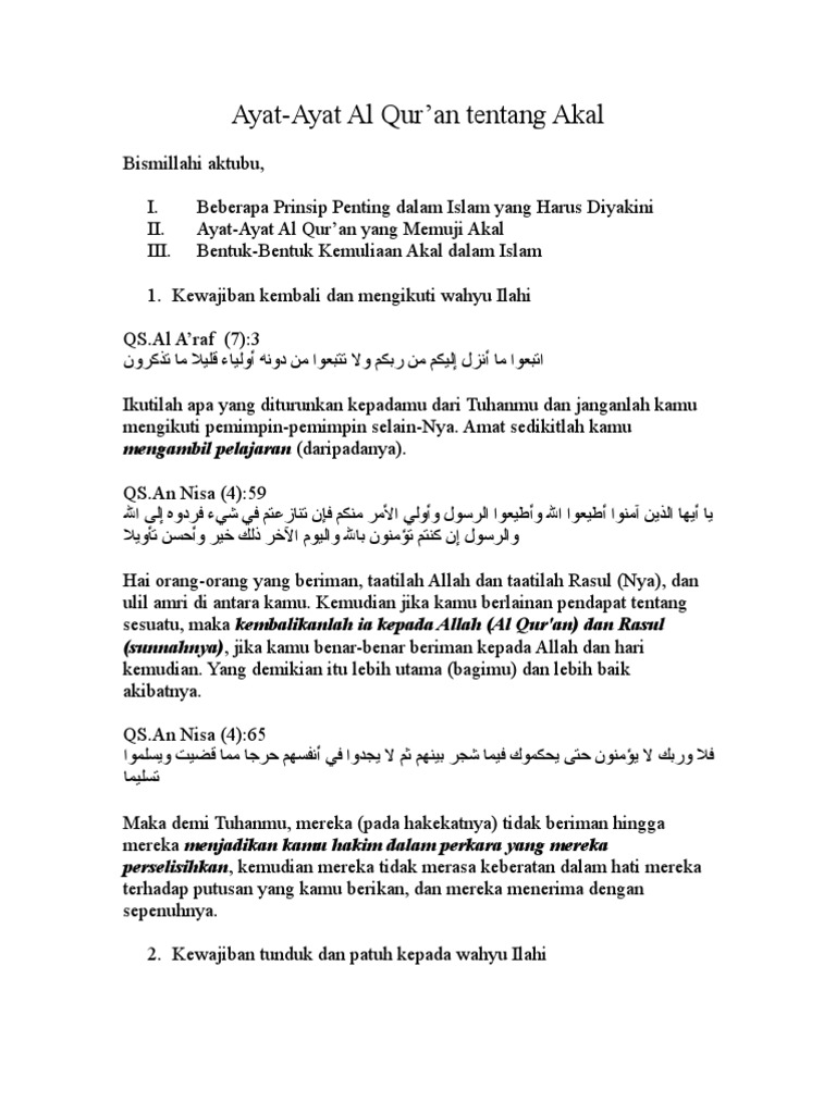 Say Hafiz Al Quran Berbuat Sesuai Dengan Al Quran 5 Ayat