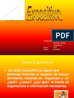 Textos expositivos