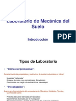 Laboratorio de Suelos