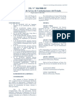 DS. N 184-2008-EF - Reglamento de La Ley de Contrataciones Del Estado