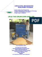 Uplb Two Drum Corn Sheller: Agricultural Mechanization Development Program