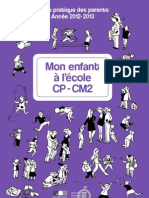 Guide Pratique Des Parents CP-CM2 227357