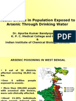 Health Effects in Population Exposed To Arsenic Through Drinking Water