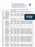 Calendario Erasmus Tedesco2013