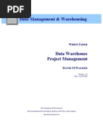 White Paper - Data Warehouse Project Management