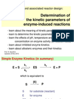 CP504 PPT Set 03 DeterminationOfKineticParameters EnzymeReactions OK
