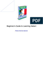 Download Beginners Guide to Learning Italian by annienikol SN16652230 doc pdf