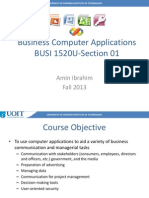 BUSI1520 Fall 2013 Course Outline