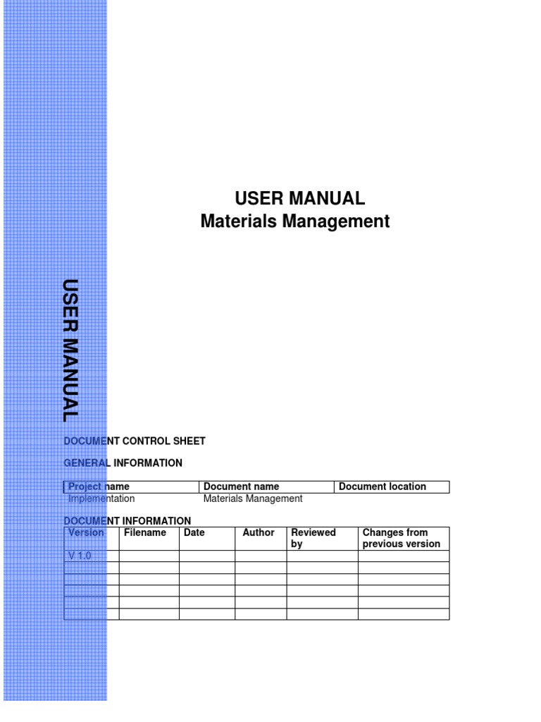 Materials Management Guide | PDF | Invoice | Economies