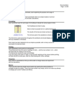 MS Excel Sheet essential Formulas