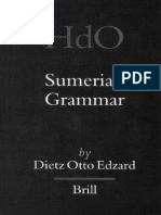 Edzard, Dietz Otto - Sumerian Grammar