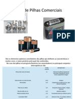 Principais tipos de pilhas e suas características