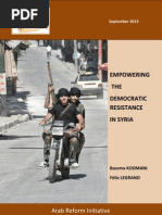 Download Empowering the Democratic Resistance in Syria by Redress Information  Analysis SN166560578 doc pdf