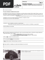 34.3 - ORACOES SUBORDINADAS SUBSTANTIVAS