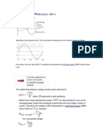 Root Mean Square | PDF | Spectral Density | Amplitude