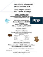 GSCSNJ 2013 Clothing Drive Flyer-1