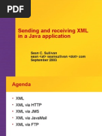 Download Sending and receiving xml in java application by Mohan SN16658379 doc pdf