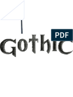 Gothic Tshirt Geändert