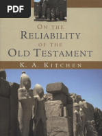 Download On the Reliability of the Old Testament- Kenneth Anderson Kitchen by Luis Leon Estrada SN166588718 doc pdf