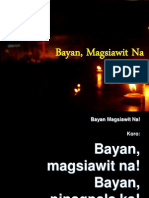 Bayan, Magsiawit Na