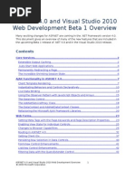 Download ASPnet40 and Visual Studio 2010 Web Development Beta 1 Overview by samaymahajan SN16659519 doc pdf