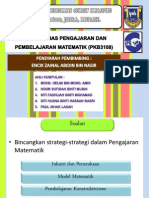 Strategi Pengajaran Matematik