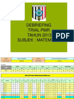 Debriefing 2013 Mate F3-Up3