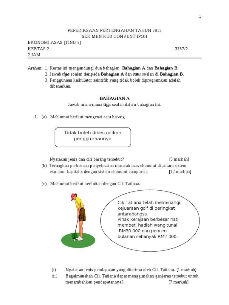 Contoh Soalan Kbat Ekonomi Asas Tingkatan 5  Contoh Soal2