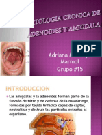 Patologia Cronica de Adenoides y Amigdala