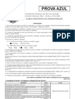 Assistente em Administrao GABARITADA-AZUL