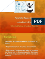 LBD portafolio diagnóstico