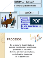 Sesión 3 PROCESO Y GESTION DE COMPRAS, ORG DEPEND COMPRAS PDF