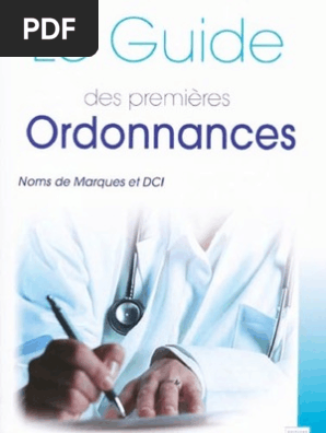 Le Guide Des Premi Res Ordonnances Par Pdf Hypertension Arterielle Specialites Medicales