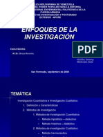 Enfoques de La Investigacion